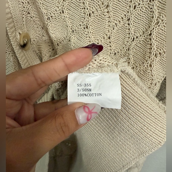 PAIGE Men’s Perry Cardigan in Ocean Salt - Picture 12 of 12